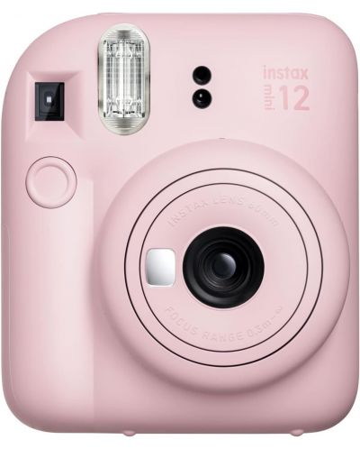 Моментален фотоапарат Fujifilm - instax mini 12, Blossom Pink - 1