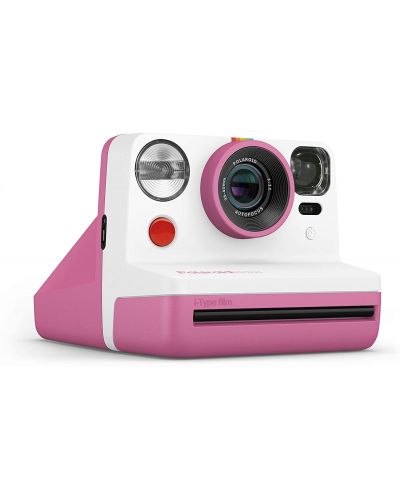 Моментален фотоапарат Polaroid - Now, розов - 4