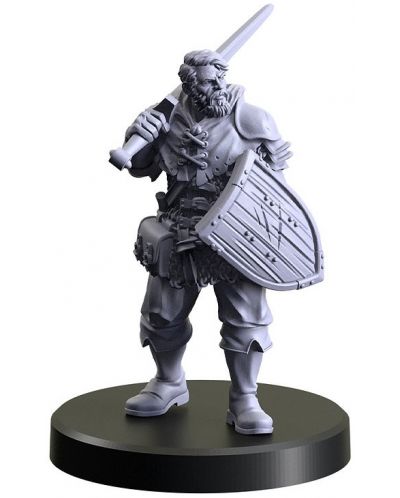 Модел The Witcher: Miniatures Classes 1 (Mage, Craftsman, Man-at-Arms) - 3
