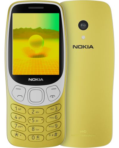 Мобилен телефон Nokia - 3210 4G TA-1618, 64MB/128MB, Gold - 1