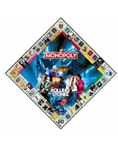 Настолна игра Monopoly - Rolling Stones - 4