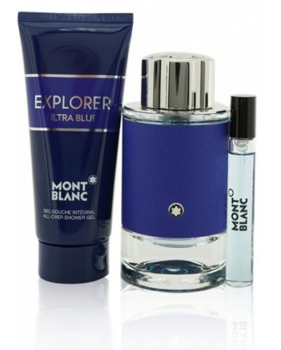Mont Blanc Explorer Ultra Blue Комплект - Парфюмна вода, 100 и 7.5 ml + Душ гел, 100 ml - 2
