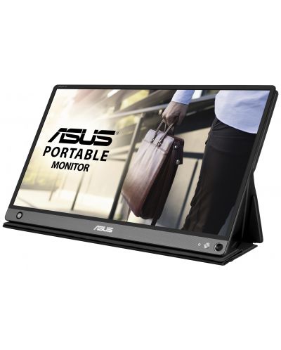 Монитор Asus - ZenScreen Go MB16AHP, 15.6", FHD, IPS, сив - 5