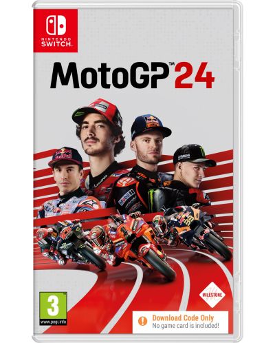 MotoGP 24 - Код в кутия (Nintendo Switch) - 1