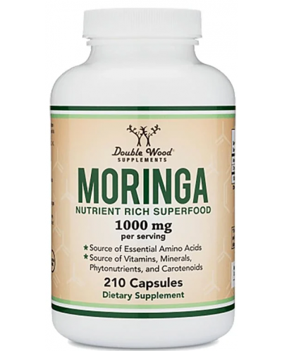Moringa, 210 капсули, Double Wood - 1