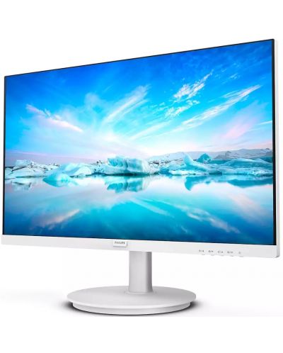 Монитор Philips - 241V8AW, 23.8'', FHD, 4ms, IPS, Adaptive Sync, бял - 3