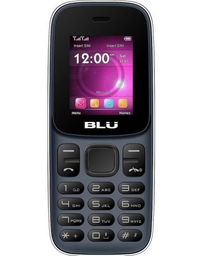 Мобилен телефон BLU - Z5, 1.8'', 32MB, тъмносин - 1