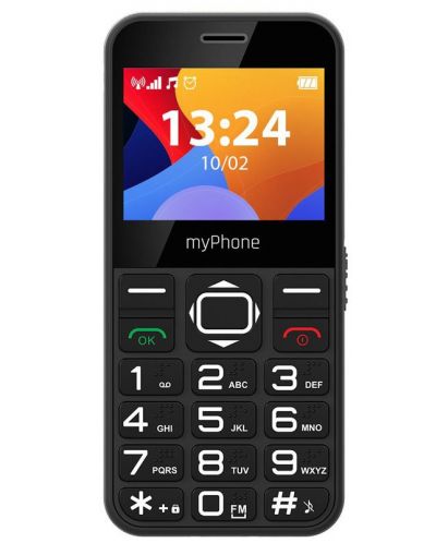 Мобилен телефон myPhone - Halo 3, 2.3'', 32GB, LTE, Black - 1