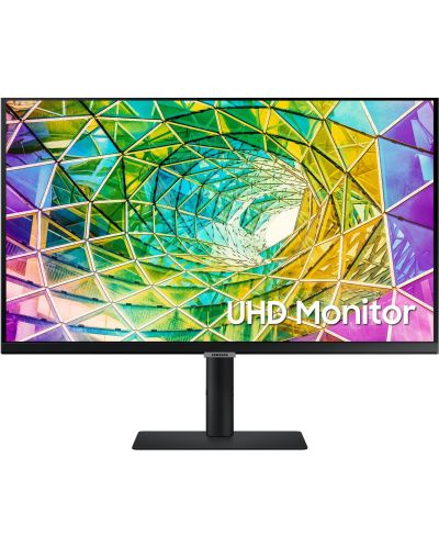 Монитор Samsung - 27A800, 27'', UHD, IPS, USB Hub x3, черен - 1