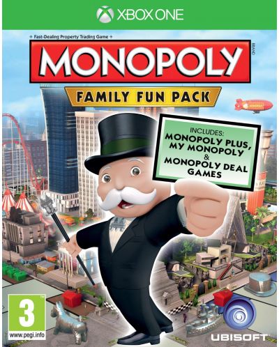 Monopoly Family Fun Pack (Xbox One) - 1