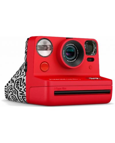 Моментален фотоапарат Polaroid - Now, Keith Haring, червен - 3