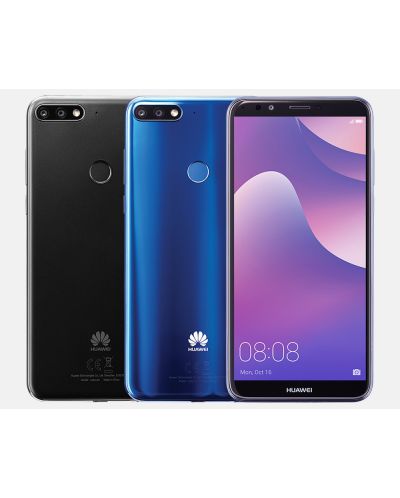 Мобилен телефон Huawei Y7 2018 Prime, Dual SIM - 5.99", Черен - 2