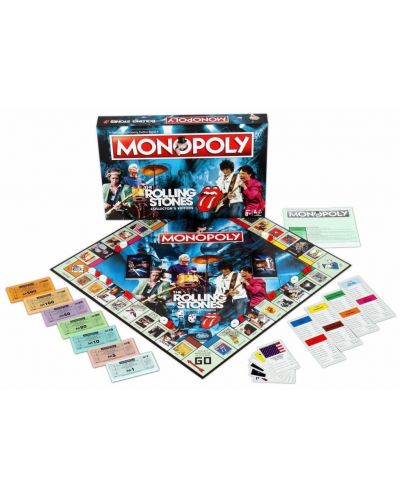 Настолна игра Monopoly - Rolling Stones - 3