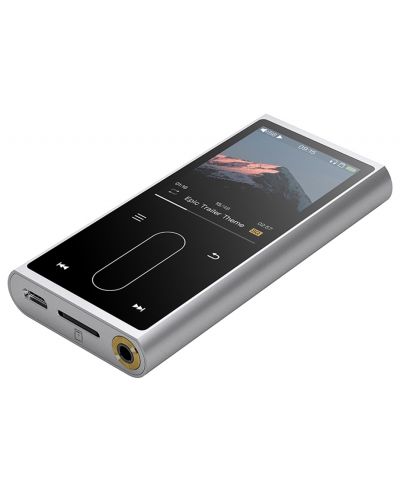 MP3 плейър Fiio - M3K, 16GB, сребрист - 4