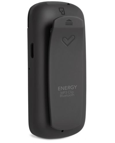 MP3 плейър Energy Sistem - MP3 Clip Bluetooth, 8GB, черен/червен - 3