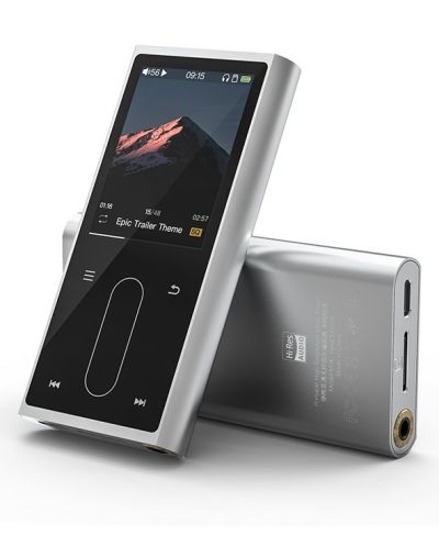 MP3 плейър Fiio - M3K, 16GB, сребрист - 3