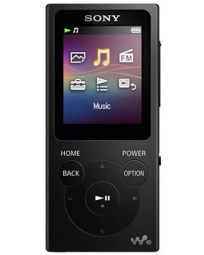 MP4 плейър Sony - NW-E394 Walkman, черен - 4