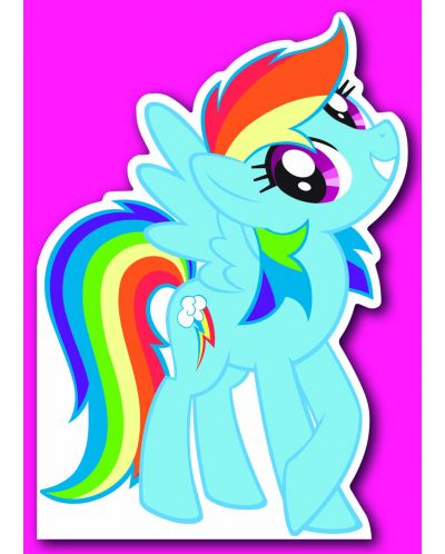 Поздравителна картичка Danilo - My Little Pony: Die-Cut Card - 1