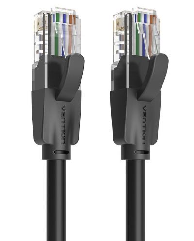 Мрежов кабел Vention - IBEBG, RJ45/RJ45, 1.5m, черен - 1