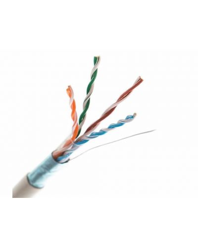 Мрежов кабел SeaMAX - SC-F/UTP-5E-PVC, 305m, cat. 5e, сив - 1