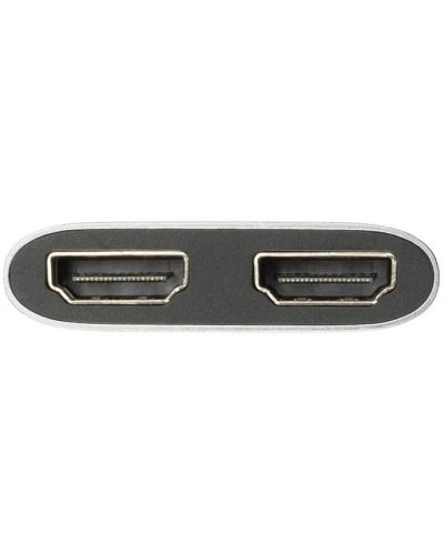 Мрежови адаптер A-solar - Xtorm XC202, USB -C/2x HDMI, сив - 3