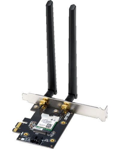 Мрежови адаптер ASUS - PCE-AXE5400, 2.4Gbps, черен - 3