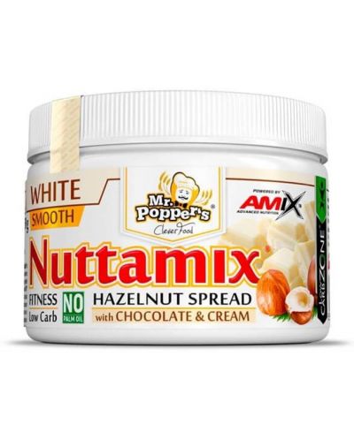 Mr. Popper’s Nuttamix, хрупкаво гладко бял, 250 g, Amix - 1