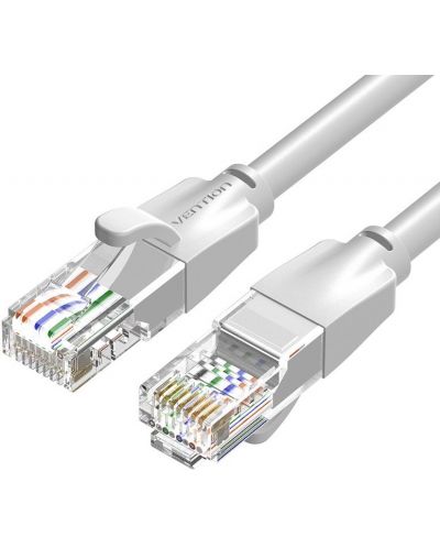 Мрежов кабел Vention - IBEHJ, RJ45/RJ45, 5m, сив - 1