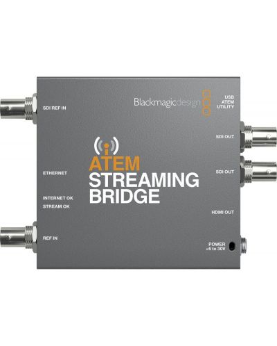 Мрежов конвертор Blackmagic Design - ATEM Streaming Bridge H264 - 1