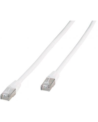Мрежови кабел Vivanco - 45330, RJ45/RJ45, 0.5m, бял - 1