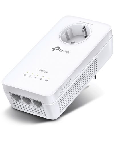 Мрежови адаптер TP-Link - Powerline TL-WPA8631P, 1.3Gbps, бял - 4