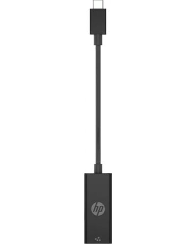 Мрежови адаптер HP - 4Z534AA, USB-C/RJ45, 1Gbps, черен - 3