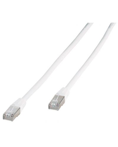 Мрежови кабел Vivanco - 45329, RJ45/RJ45, 0.25m, бял - 1