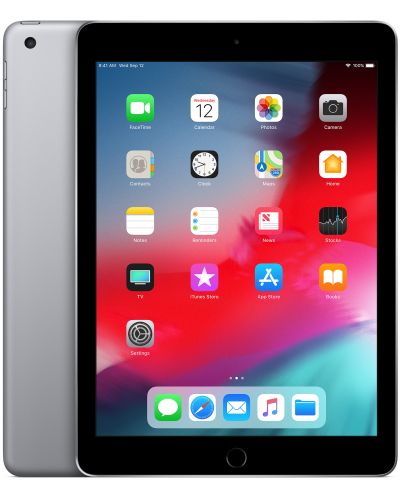 Таблет Apple iPad 6 Wi-Fi - 9.7", 128GB, Space Grey - 1
