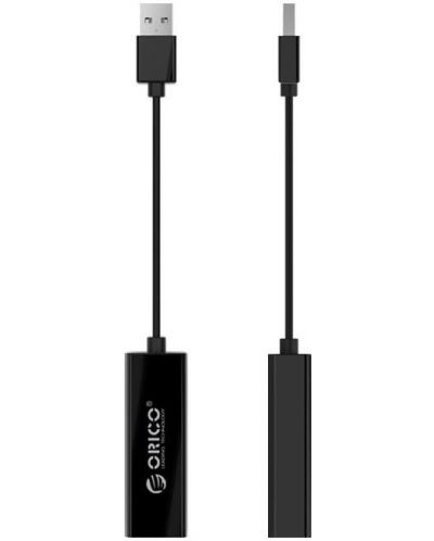 Мрежови адаптер Orico - UTJ-U3-BK, USB-A/RJ-45, 1000Mbps, черен - 3