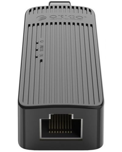 Мрежови адаптер Orico - UTK-U2-BK, USB-A/RJ-45, 100Mbps, черен - 4