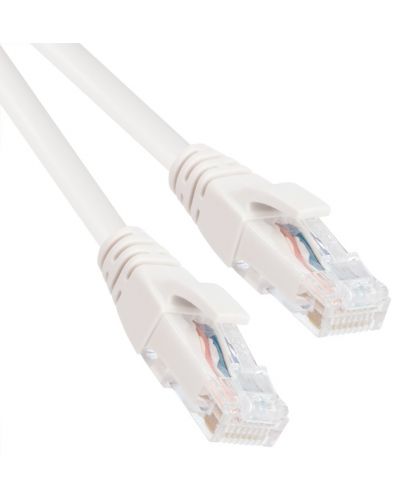 Мрежов кабел VCom - NP612B-3m, RJ45/RJ45, 3m, сив - 1