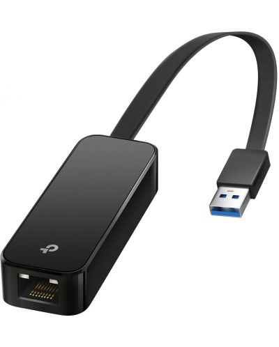 Мрежови адаптер TP-Link - UE306, Gigabyte, USB 3.0/ RJ45, черен - 1