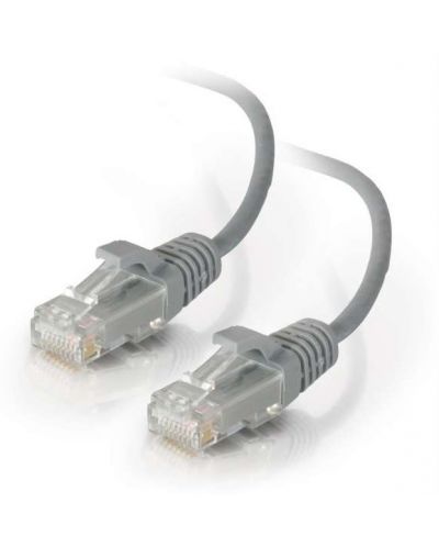 Мрежов кабел SeaMAX - PCU-C5E-20GR, RJ45/RJ45, 2m, сив - 1