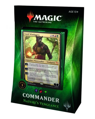 Magic the Gathering Commander 2018 - Nature's Vengeance