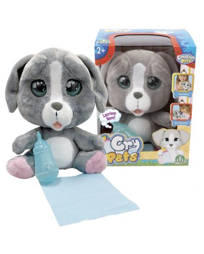 Плачеща плюшена играчка със сълзи Giochi Emotion Pets - Кученце - 1