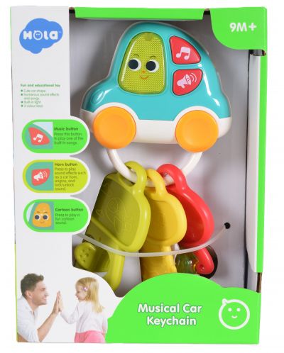 Музикална играчка Hola Toys - Ключове - 2