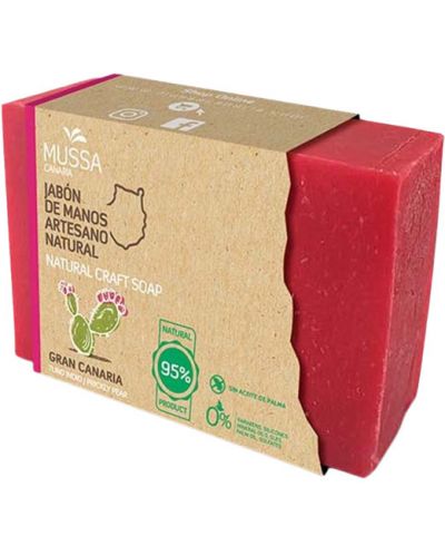 Mussa Canaria Натурален сапун, с масло от кактус опунция от остров Гран Канария, 100 g - 1