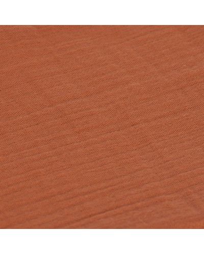 Муселинови кърпи Lassig - Cozy Care, 30 х 30 cm, 3 броя, оранжеви - 5