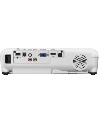 Мултимедиен проектор Epson - EB-W06, бял - 2