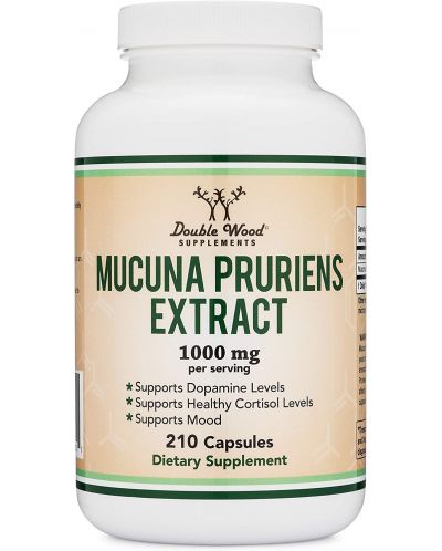 Mucuna Puriens Extract, 210 капсули, Double Wood - 1