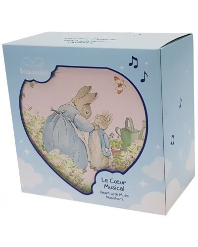 Музикална кутия Trousselier - Голямо сърце, Зайчето Питър - 4