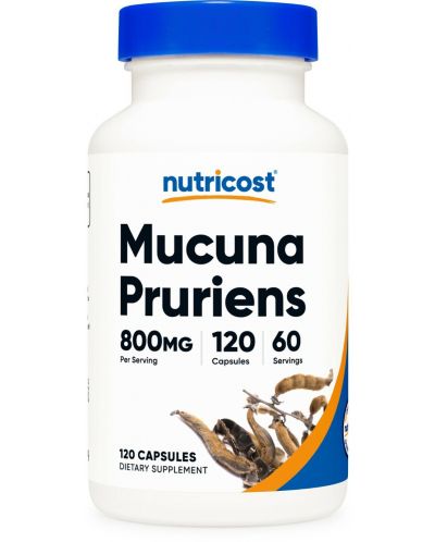 Mucuna Pruriens, 120 капсули, Nutricost - 1