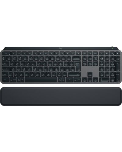 Мултимедийна клавиатура Logitech - MX Keys S Plus, безжична, Graphite - 1