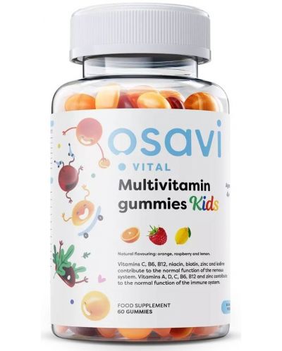 Multivitamin Kids, 60 желирани таблетки, Osavi - 1